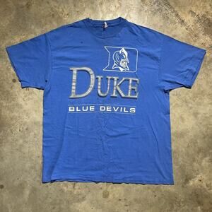 Vintage 90s Duke University Blue Devils Boxy T-Shirt